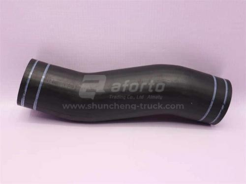 Патрубок радиатора SHAANXI X3000/WP10 нижний (оригинал)