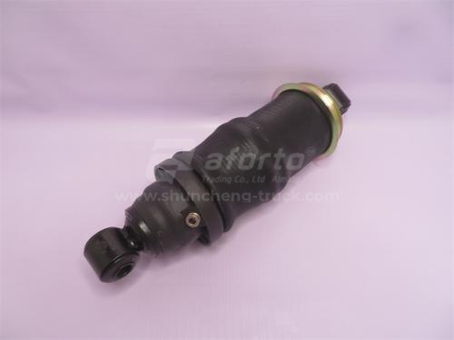 Амортизатор кабины HOWO задний пневматический HEZEYUJIE