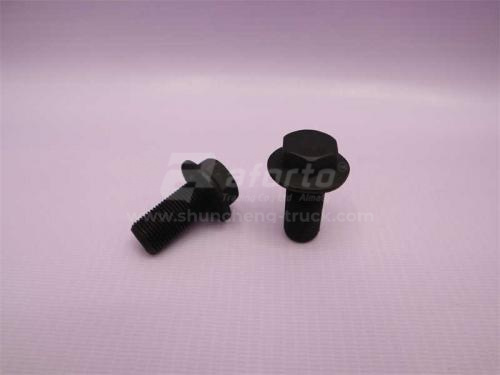 Болт с шляпкой 14*30*1.25 коническая пара HOWO/SHAANXI HANDE (оригинал)