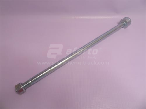 Болт рессоры 16*420*1.5 HOWO 70T задней центральный (оригинал)