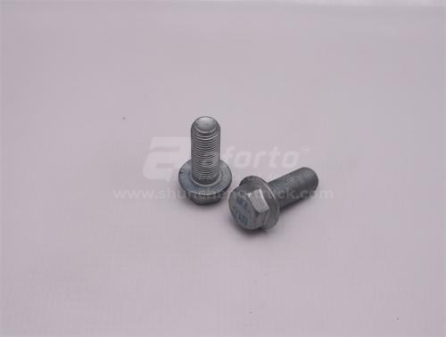 Болт с шляпкой 14*35*1.5 кронштейн двигателя HOWO TX передней (оригинал)