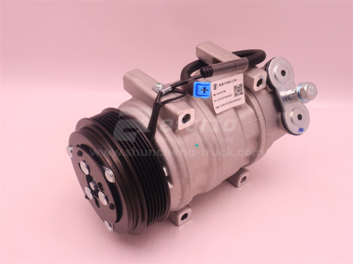 Компрессор кондиционера SHAANXI X3000/X5000/X6000 6PK (оригинал)