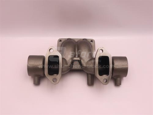 Коллектор выпускной WEICHAI WP10.380E22 средний (оригинал)