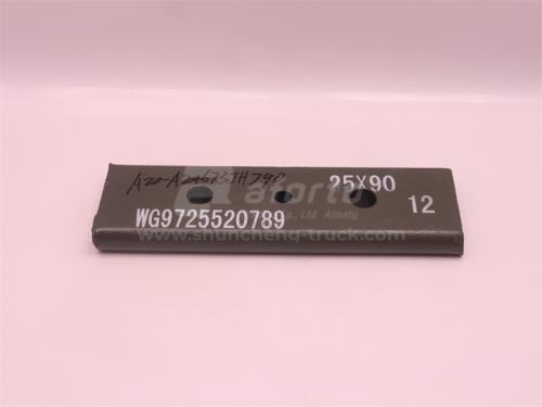 Лист рессоры HOWO/HOWO TX/V7 новая модель задней №12 - 25мм длина 300мм