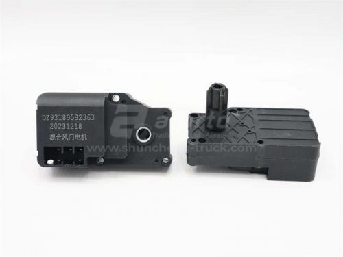 Электропривод заслонки отопителя кабины SHAANXI F3000