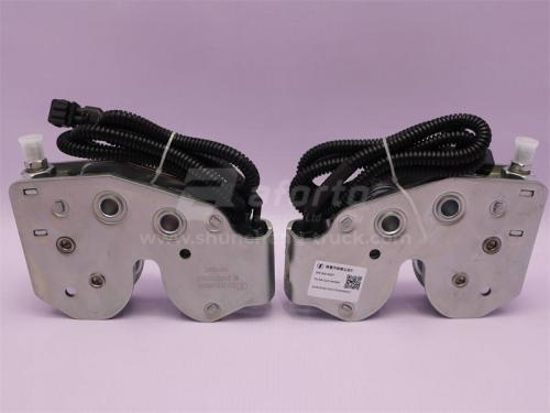 Замок кабины гидравлический SHAANXI X3000/H3000S правый (оригинал)