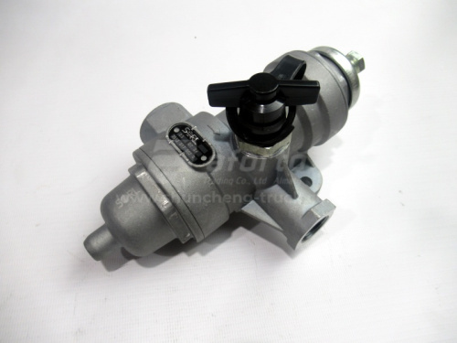 Регулятор воздуха в сборе (РДВ) КАМАЗ, МАЗ, ПАЗ, УРАЛ (100.3512010)