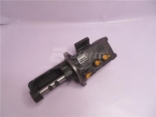 Пневмоцилиндр делителя передач КПП FAST 12 двухкамерный новый SHAANXI