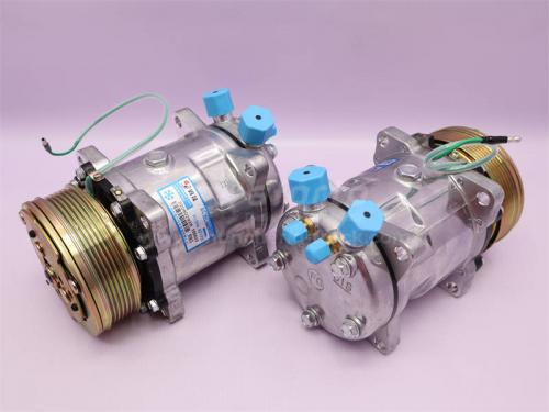 Компрессор кондиционера HOWO 6PK R134A (хорошее качество)