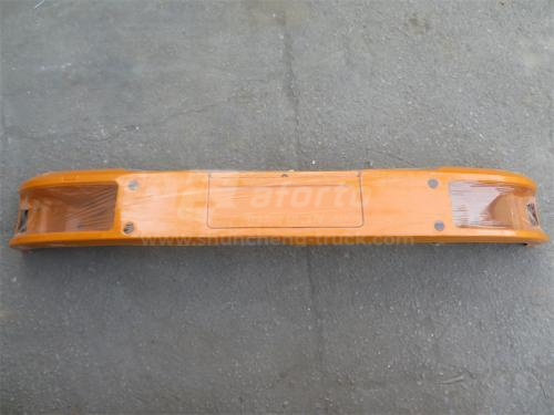 Бампер SHAANXI F2000 (верхняя часть) металлический желтый