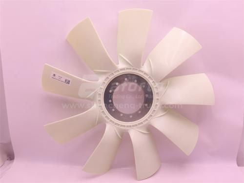 Крыльчатка вентилятора радиатора WP12.420E32 9 лопастей (оригинал)