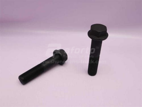 Болт с шляпкой 16*75*1.5 коническая пара SHAANXI TGX (оригинал)