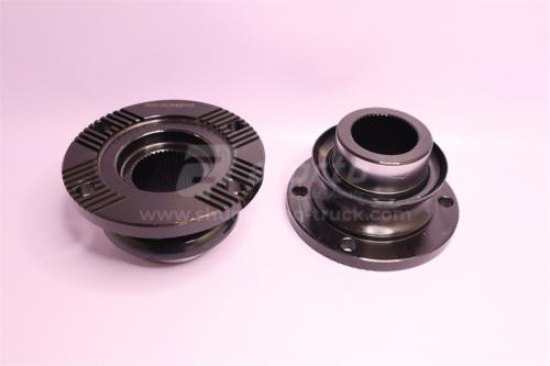 Фланец моста HOWO 2009 165/90/46/4 (диаметр /высота 90mm/шлицы /отверстия) 14mm