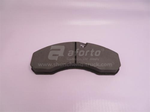 Колодки тормозные дисковые HOWO 2009 передняя