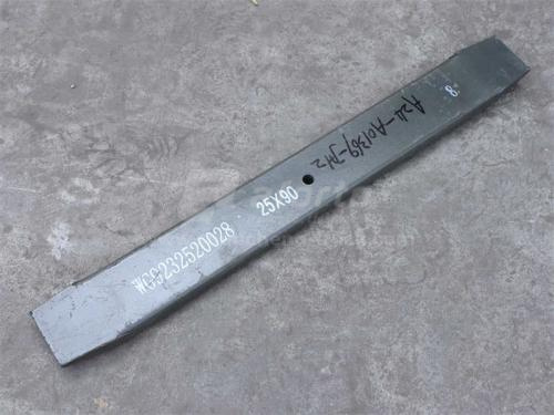 Лист рессоры SHAANXI 25 мм задней № 8 - 25мм длина 730мм