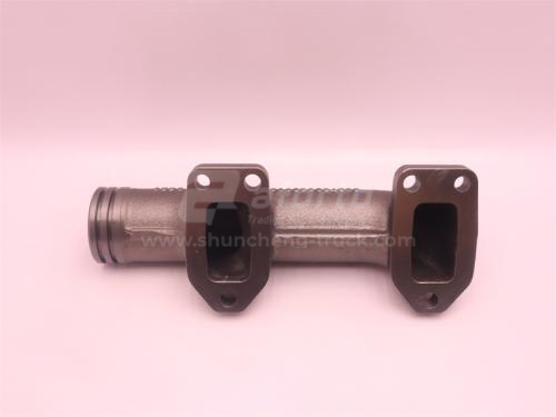 Коллектор выпускной WEICHAI WP12.430E201 задний (оригинал)