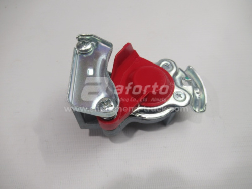 Соединительная головка на прицеп красная без клапана M16x1.5 УНИВЕРСАЛЬНОЕ 9522000210