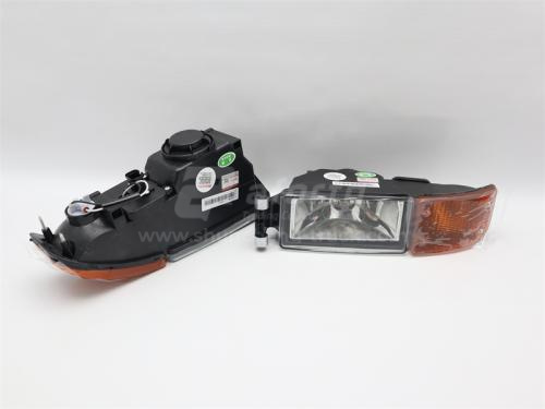 Фара SITRAK C7H низкий белый противотуманная левая BOCO