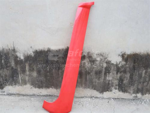 Обтекатель кабины HOWO 2008/2010 красный левый