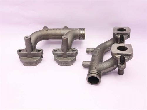 Коллектор выпускной D10 передний 0006 (оригинал)