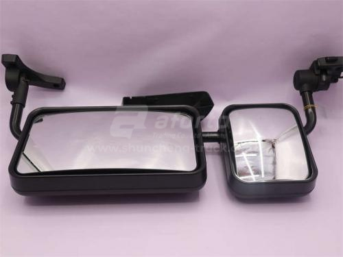 Зеркало SHAANXI L3000 боковое левое в сборе с подогревом (оригинал)