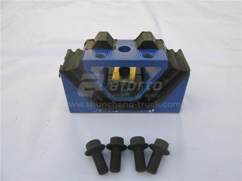 Подушка двигателя HOWO 2011 задняя QINYAN