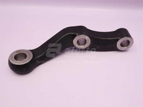 Сошка поперечной рулевой тяги HOWO 2009 левая (оригинал)