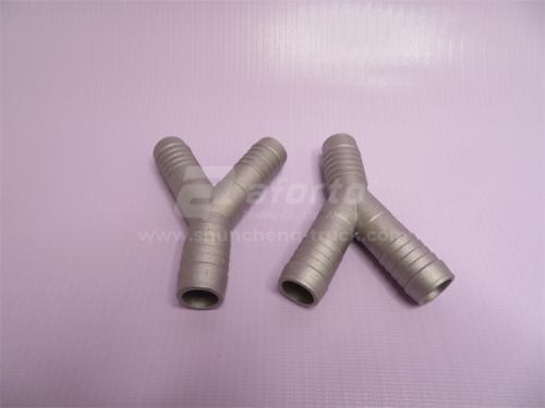 Трубка шланга печкa Y-образный SHAANXI/HOWO