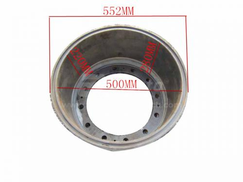 Барабан тормозной HOWO 70T передний