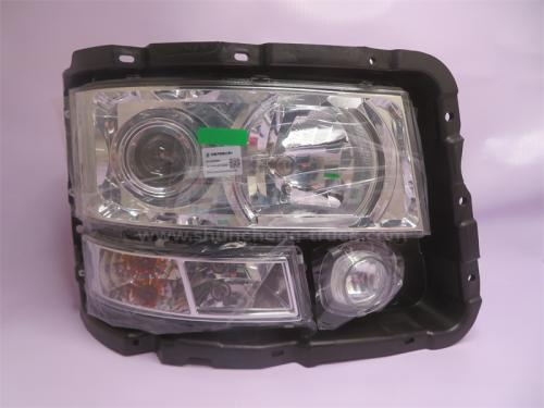 Фара SHAANXI F3000 правая без накладка (оригинал)