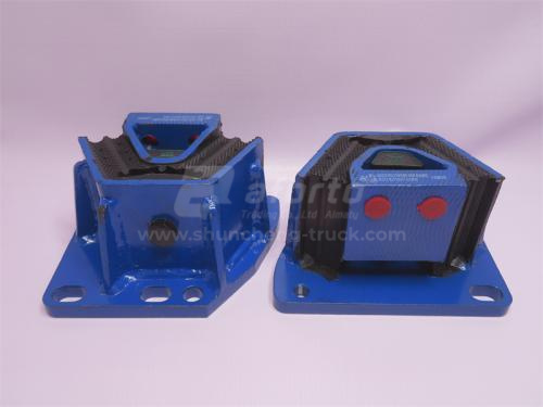 Подушка двигателя SHAANXI M3000/X3000/X5000 передняя правая новая модель QINYAN