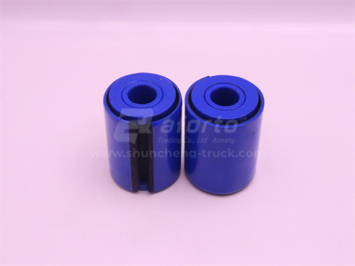 Сайлентблок кронштейна передней рессоры заднего HOWO T7H/C7H4*2 QINYAN