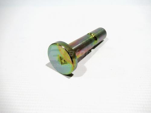 Палец крепления гидроцилиндра подъема кабины SHAANXI X6000 нижняя (оригинал)