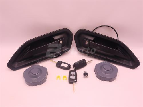 Ручка двери кабины наружная SHAANXI X6000 (оригинал)