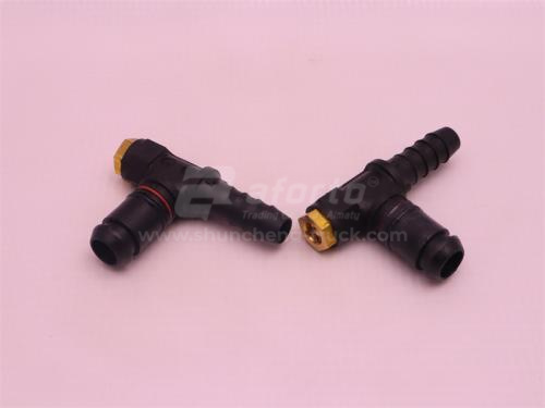 Фитинг воздушный тройник пластиковая HOWO/TX NG12/NW9/NG6 (оригинал)