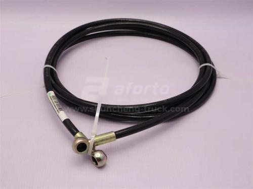 Шланг сцепления HOWO 4,2 м. под штуцер - с штуцер (оригинал)