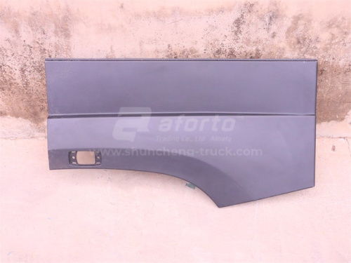 Крыло HOWO V7 переднее левое (задняя часть) черная