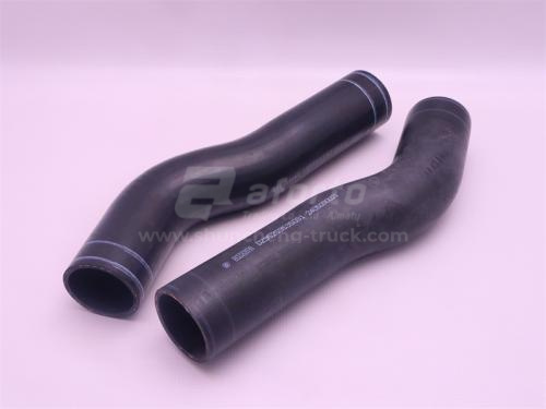 Патрубок радиатора SHAANXI X3000 верхний 5031 (оригинал)