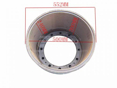 Барабан тормозной HOWO 70T AC26 задний
