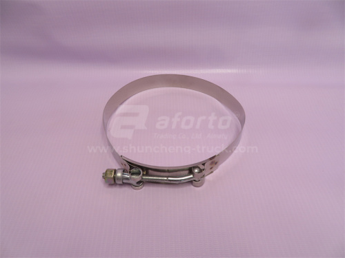 Хомут ленточный широкий D = 140