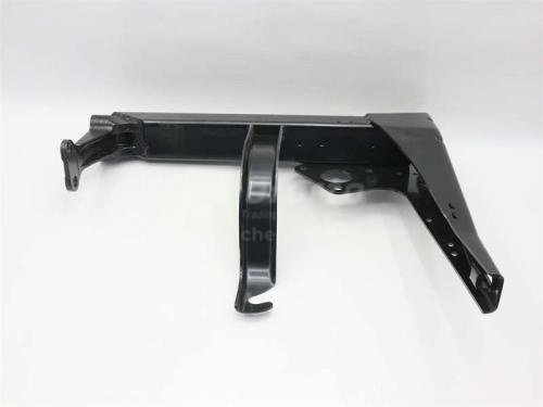 Кронштейн щиток подножки SHAANXI F3000 заднего правой 0080