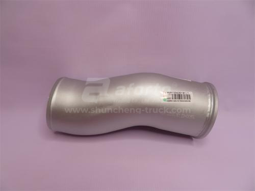 Трубка интеркулера D12 420 л.с HOWO 70T алюминиевый (оригинал)