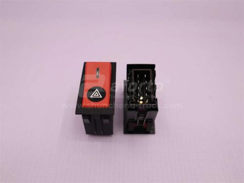 Переключатель щитковый SHAANXI аварийной сигнализации (оригинал)