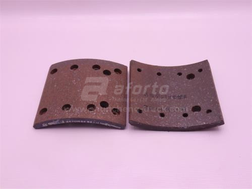 Накладка колодки тормозной STEYR задней 200*185 8 отв QINYAN