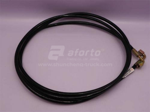 Шланг гидравлики подъёма кабины HOWO 3.15m (оригинал)