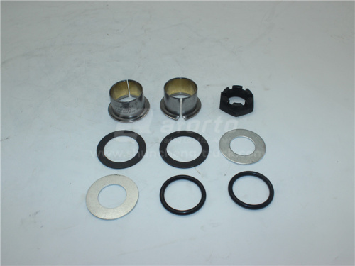 Ремкомплект кронштейн сошки рулевых тяг второго моста SHAANXI 8*4