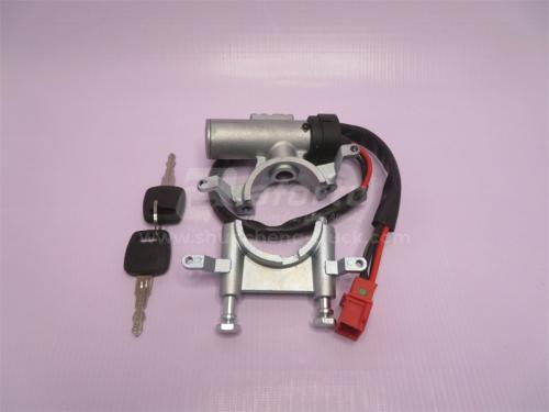 Замок зажигания HOWO 2008 (плоские контакты) (хорошее качество)