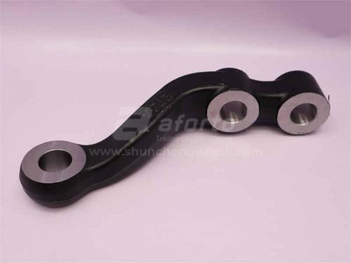 Сошка поперечной рулевой тяги HOWO 2008 левая 27mm (оригинал)