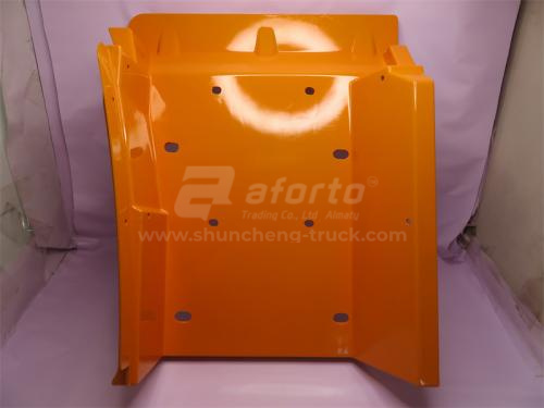 Щиток подножки SHAANXI F2000 (самосвал) правая желтый