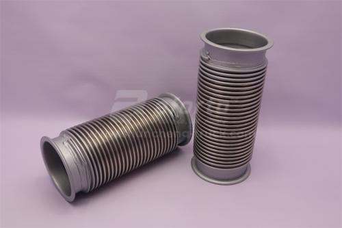 Гофра глушителя 315MM SHAANXI (два фланца) (гофрированный)